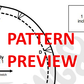 SEWING PATTERN - Dessert Seals