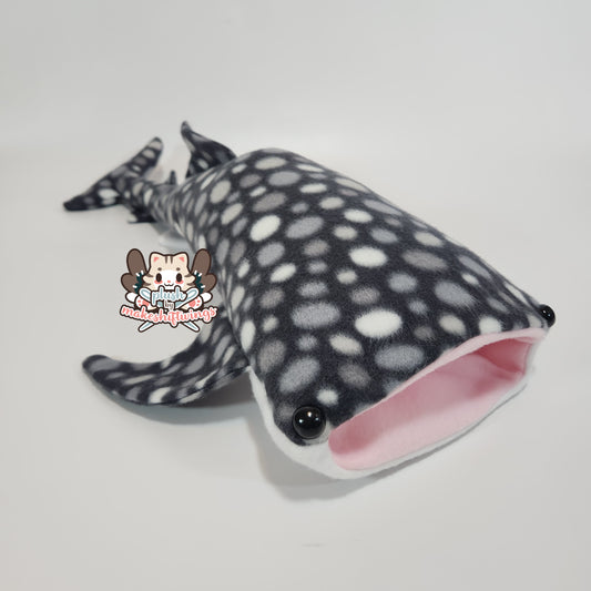 PROTOTYPE PLUSH #1 - Whale Shark (Fleece Mouth)