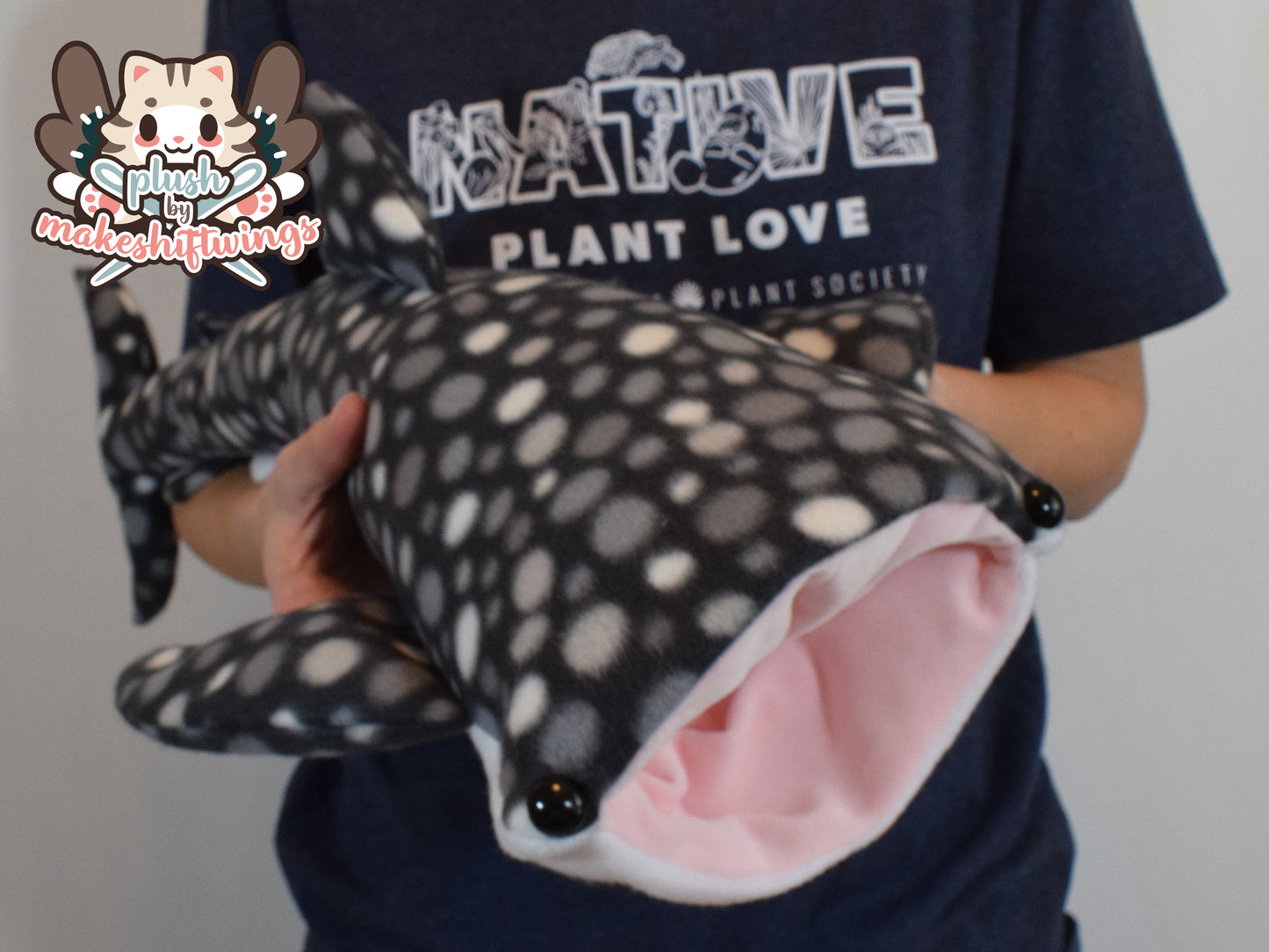 PROTOTYPE PLUSH #2 - Whale Shark (Mochi mouth)