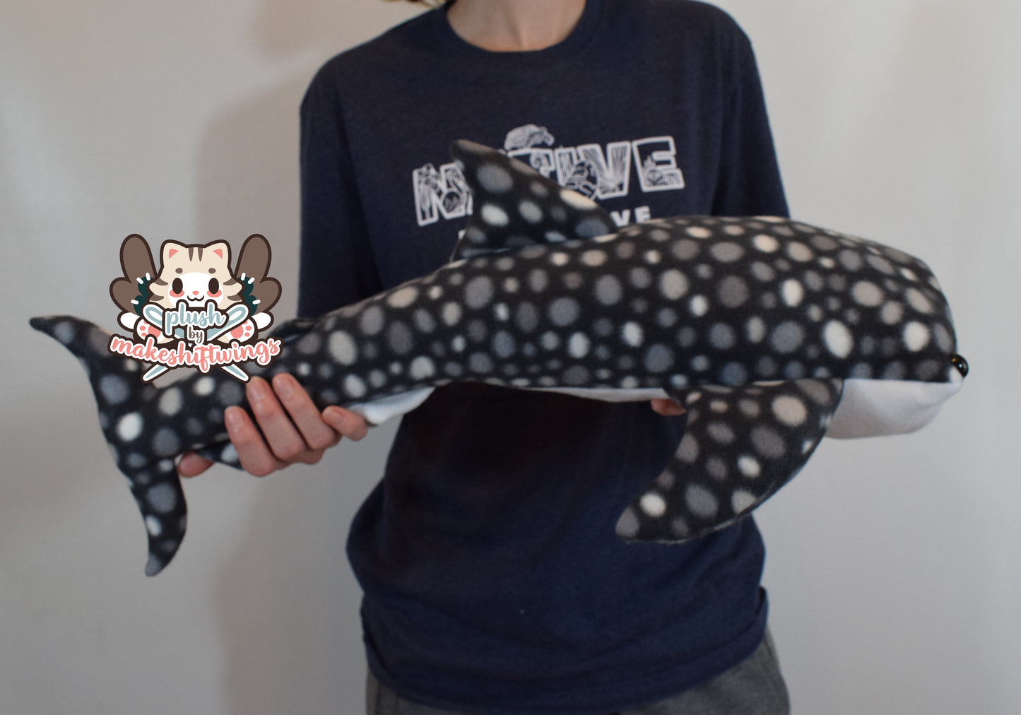 PROTOTYPE PLUSH #2 - Whale Shark (Mochi mouth)