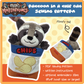 SEWING PATTERN - Raccoon in a chip bag