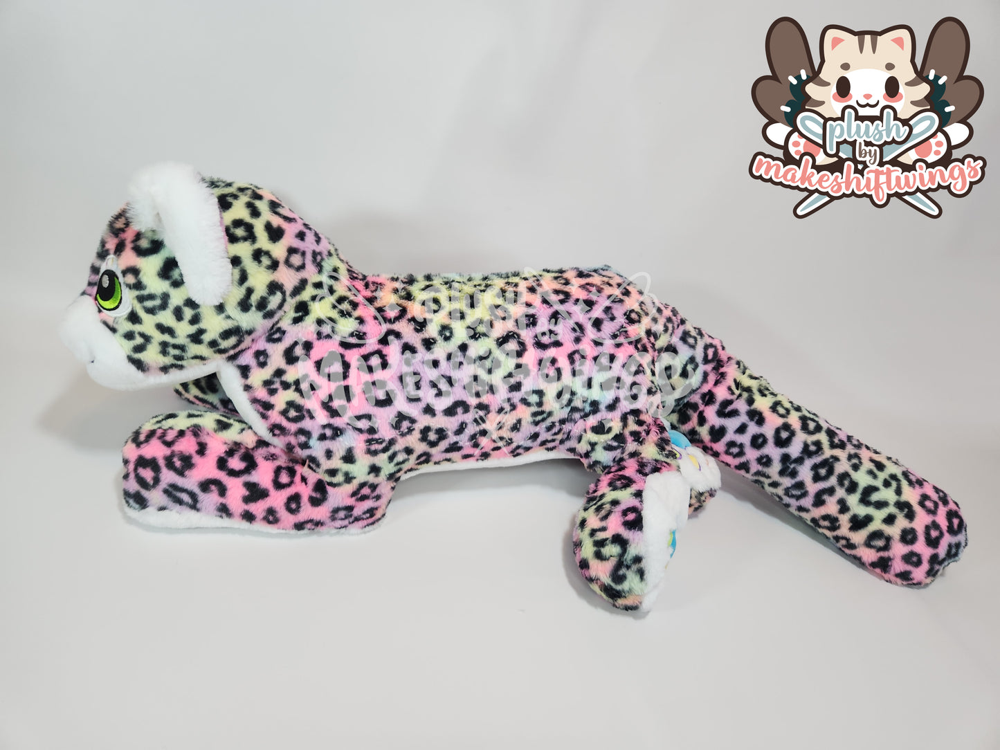 Big Floppy Rainbow Leopard