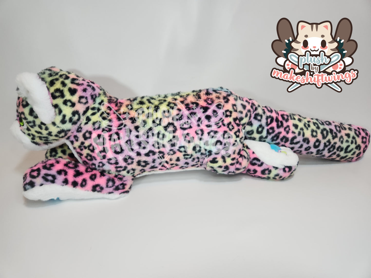 Big Floppy Rainbow Leopard