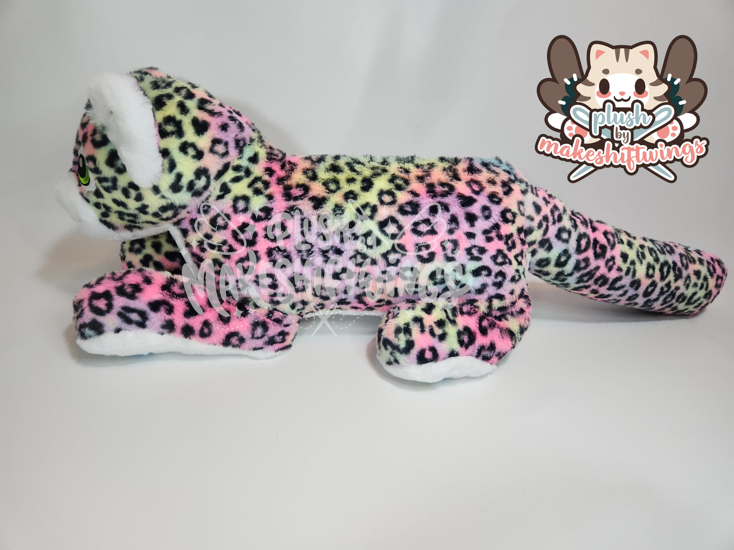 Big Floppy Rainbow Leopard