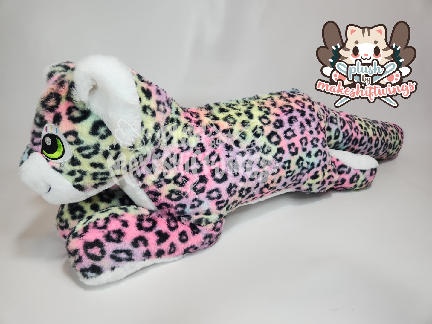 Big Floppy Rainbow Leopard