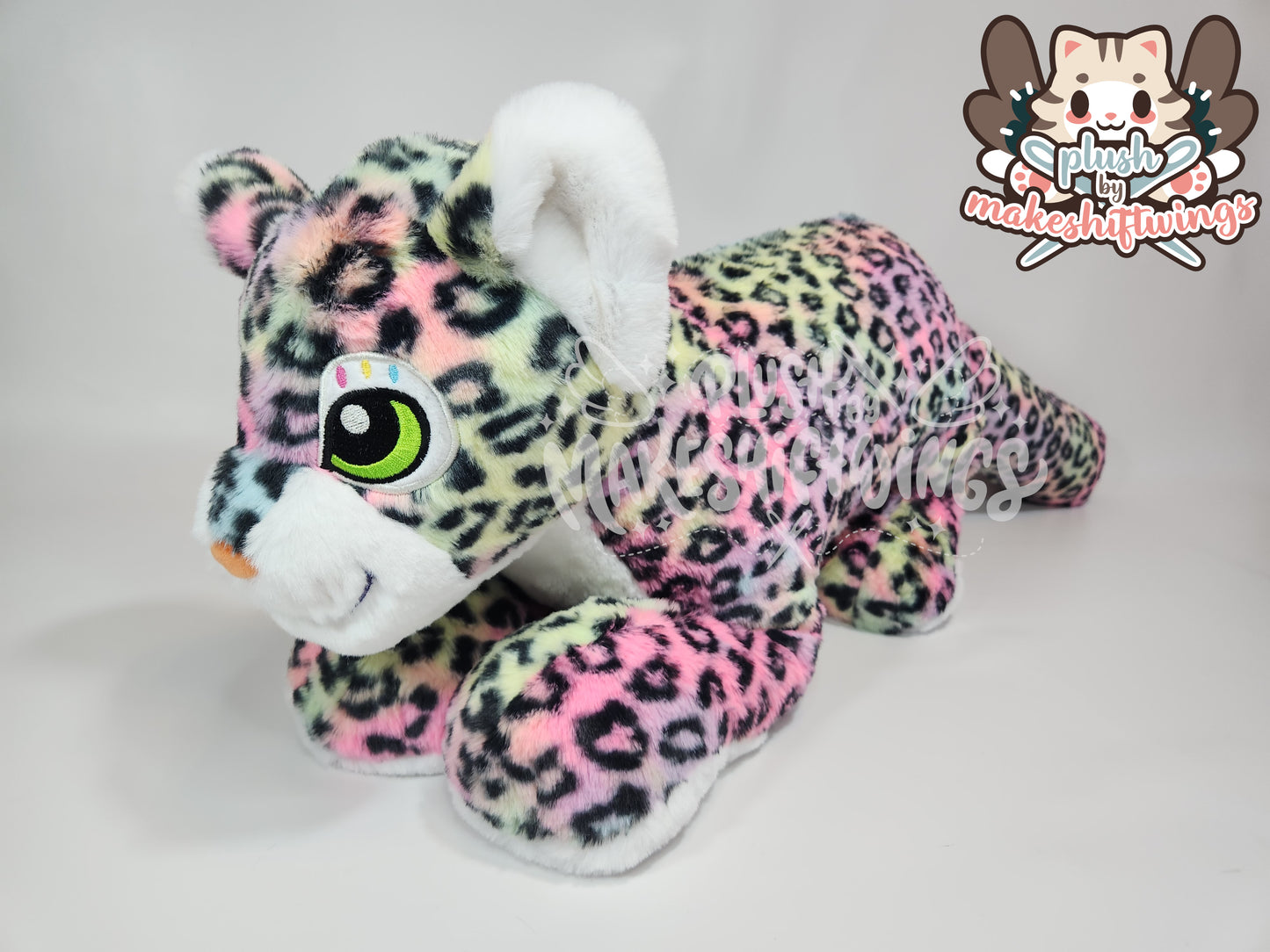 Big Floppy Rainbow Leopard