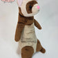 Clown ferret plush
