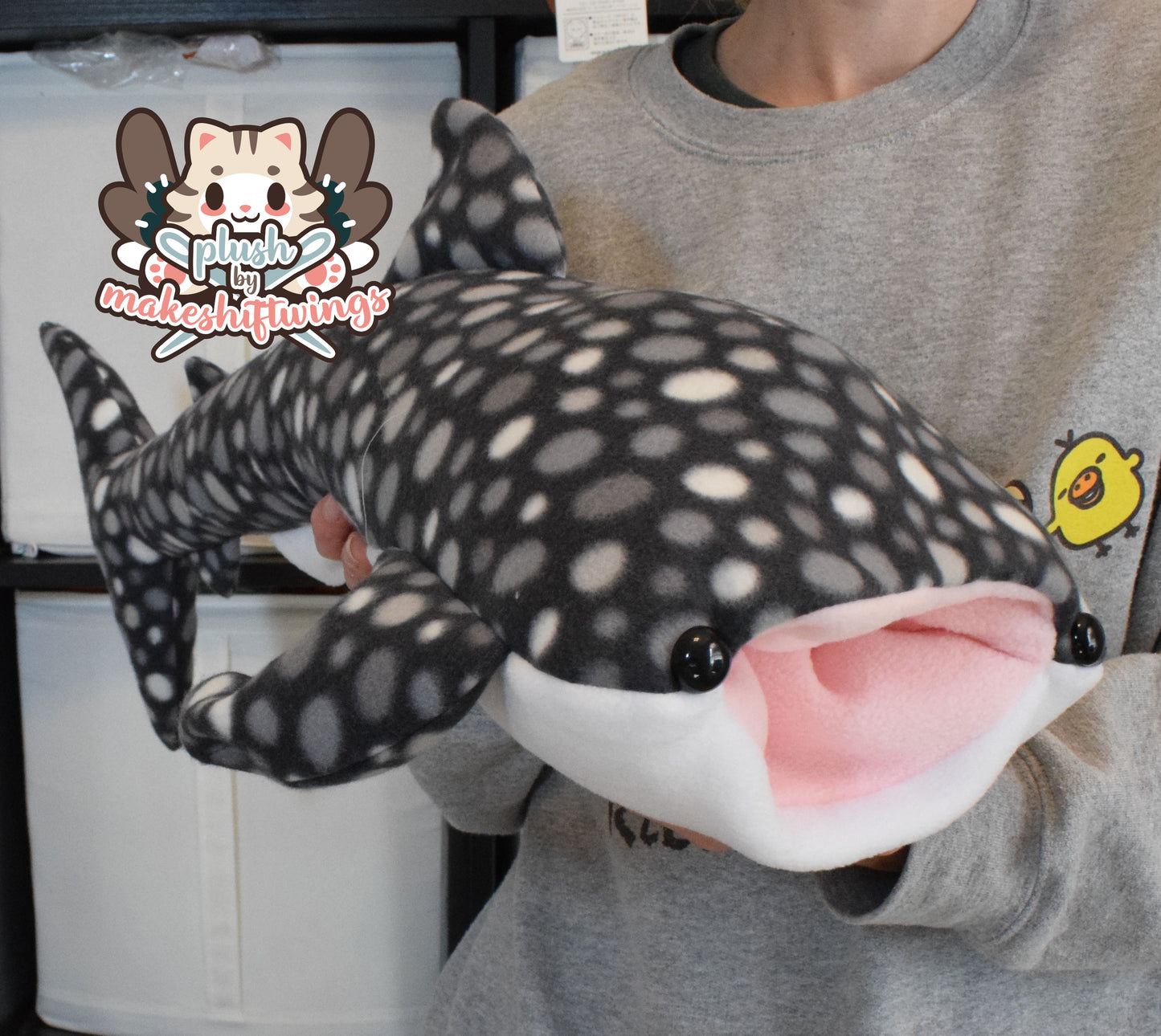 SEWING PATTERN - 2 ft. Whale Shark Plush