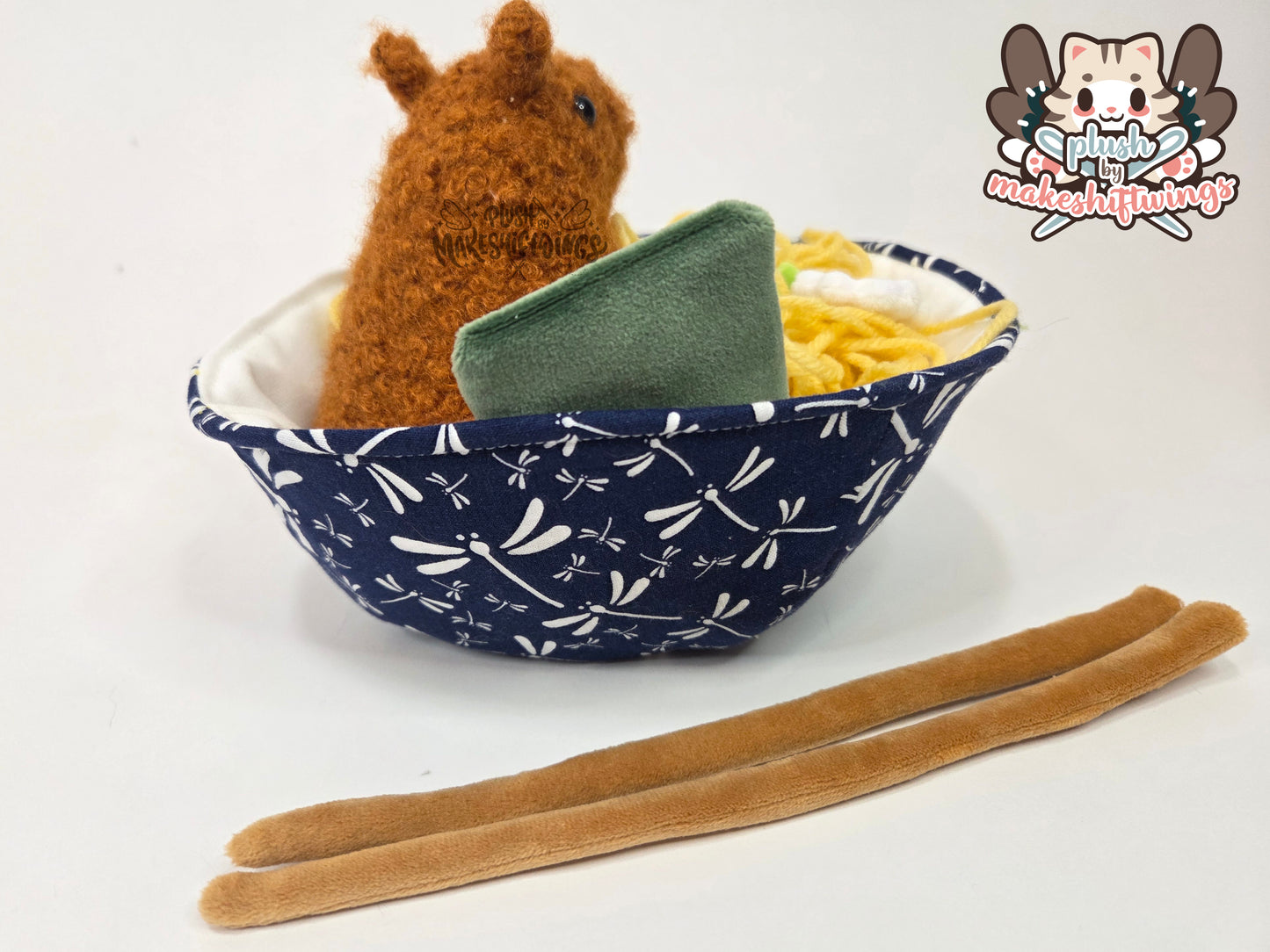 Capybara ramen bowl (teddy sherpa)