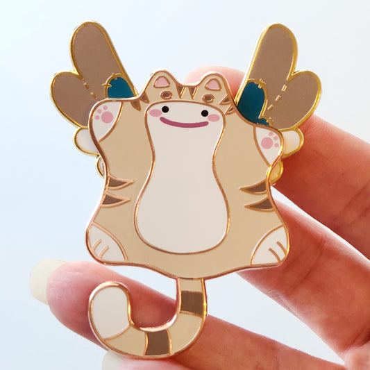 Shifty Ditto Hard Enamel Pin with Movable Wings