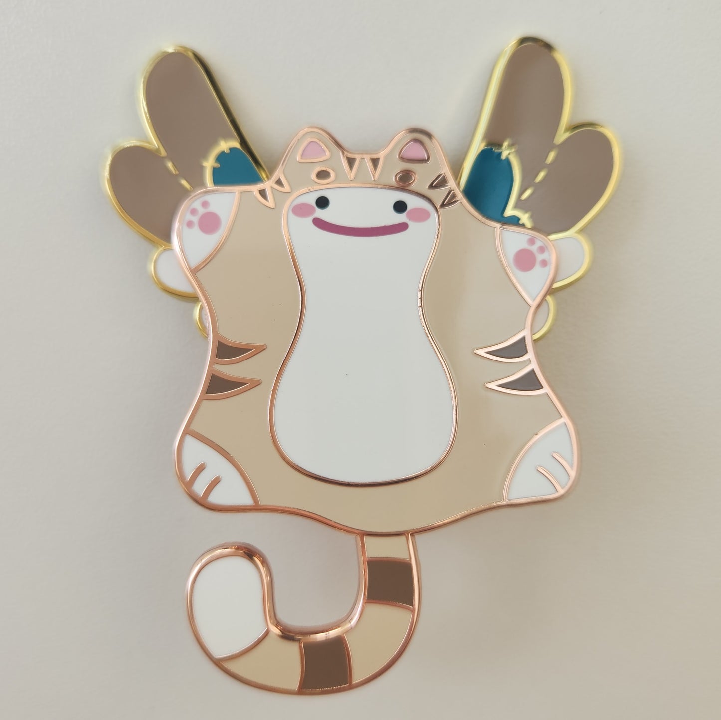 Shifty Ditto Hard Enamel Pin with Movable Wings