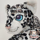 Big Floppy Snow Leopard Plush