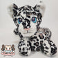 Big Floppy Snow Leopard Plush