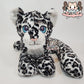 Big Floppy Snow Leopard Plush