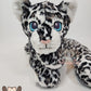 Big Floppy Snow Leopard Plush