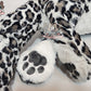 Big Floppy Snow Leopard Plush