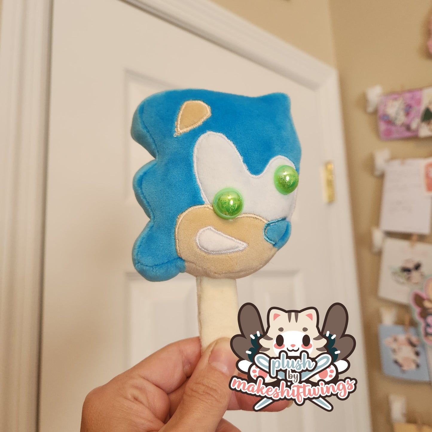 SEWING PATTERN - 6" Hedgehog Popsicle Plushies