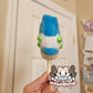 EMBROIDERY & SEWING PATTERN - Hedgehog Popsicles