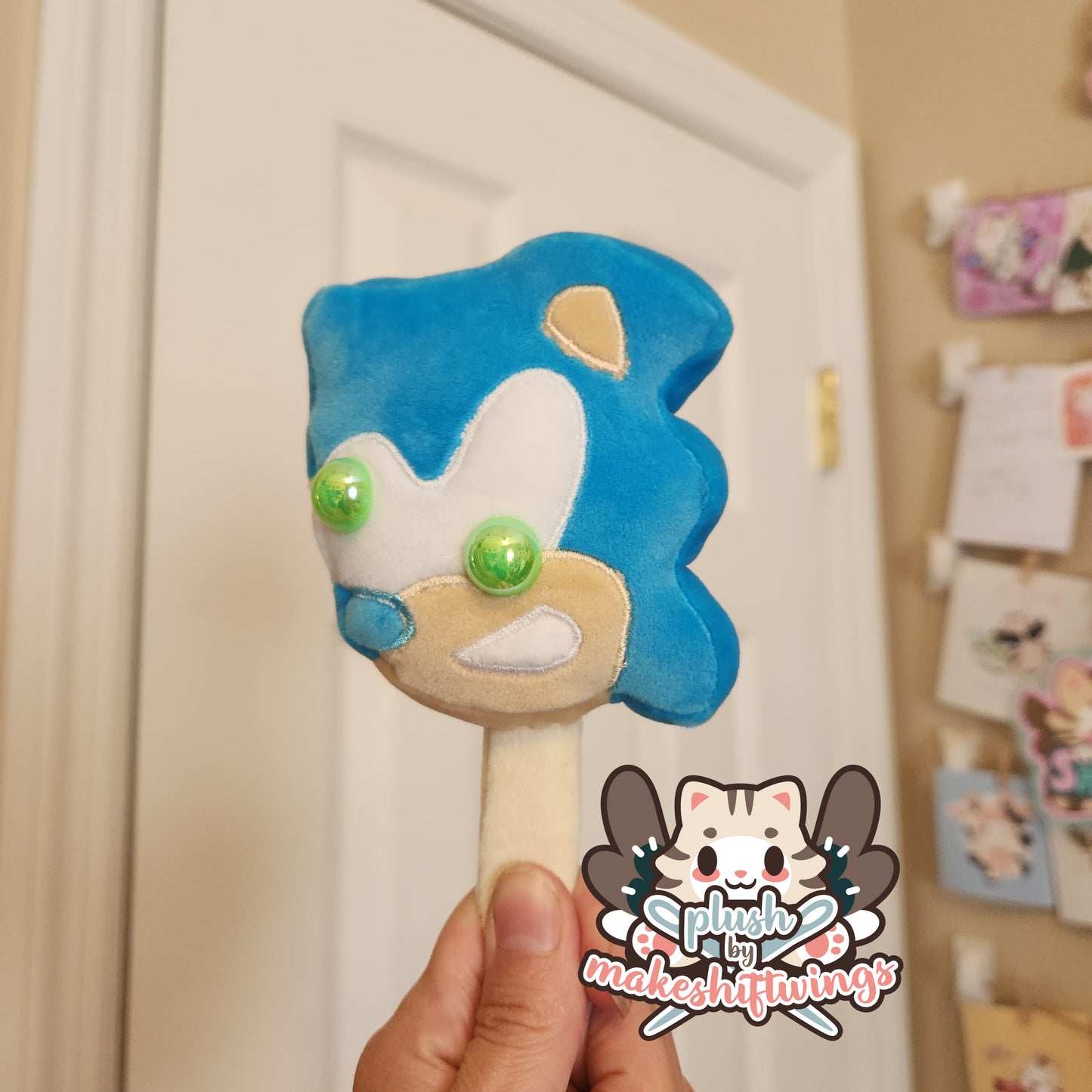 SEWING PATTERN - 6" Hedgehog Popsicle Plushies