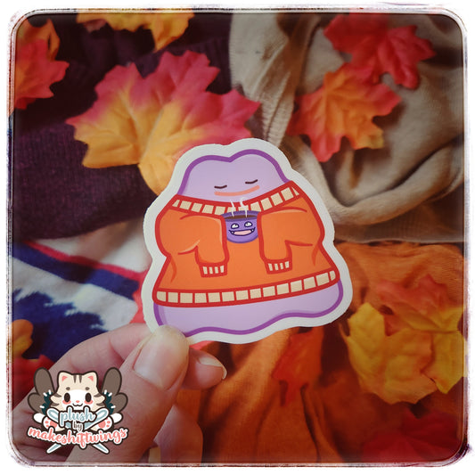 Cozy Sweater Sticker