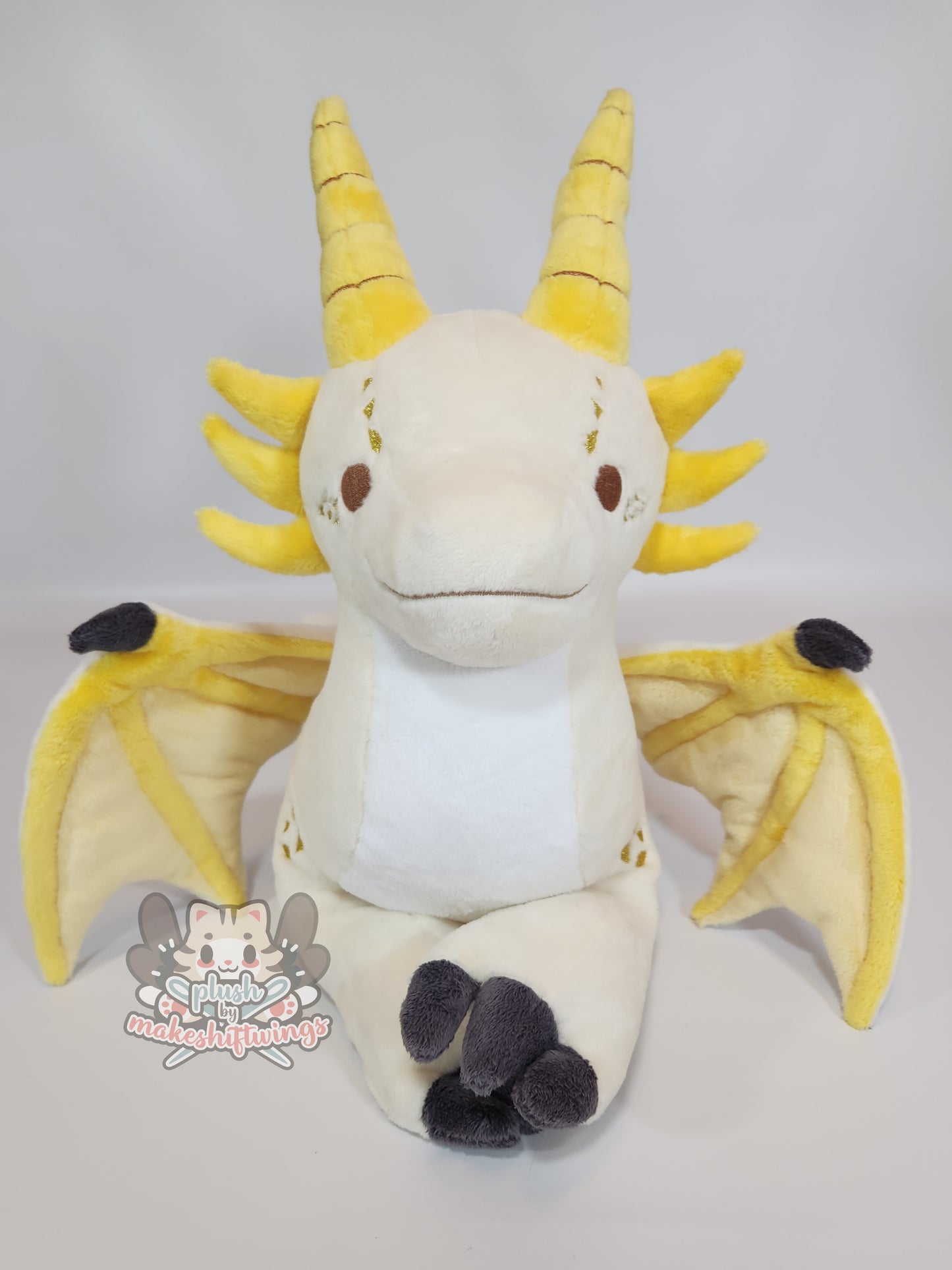 SEWING PATTERN - 2+ ft. Floppy Dragon Plush