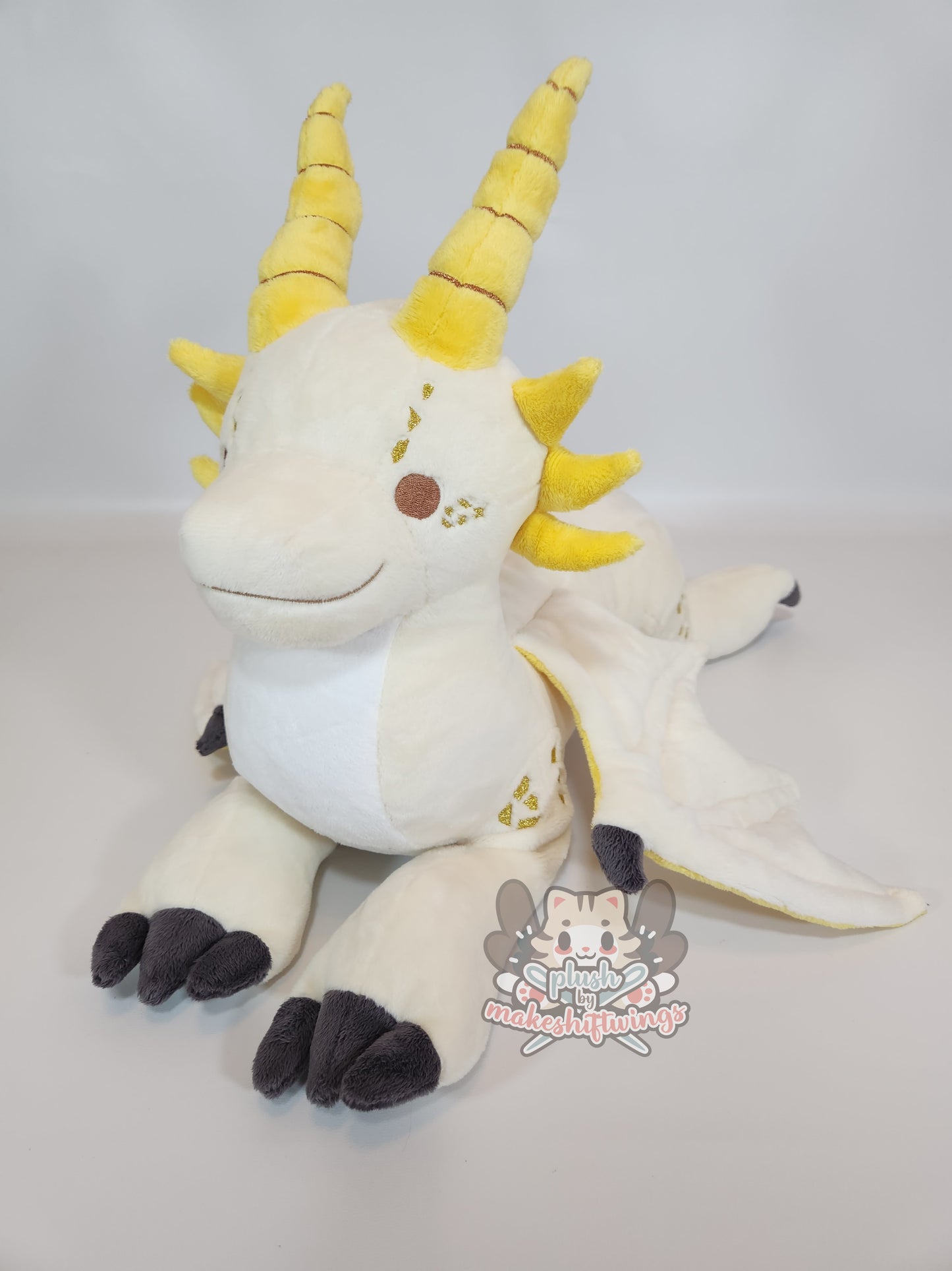 SEWING PATTERN - 2+ ft. Floppy Dragon Plush