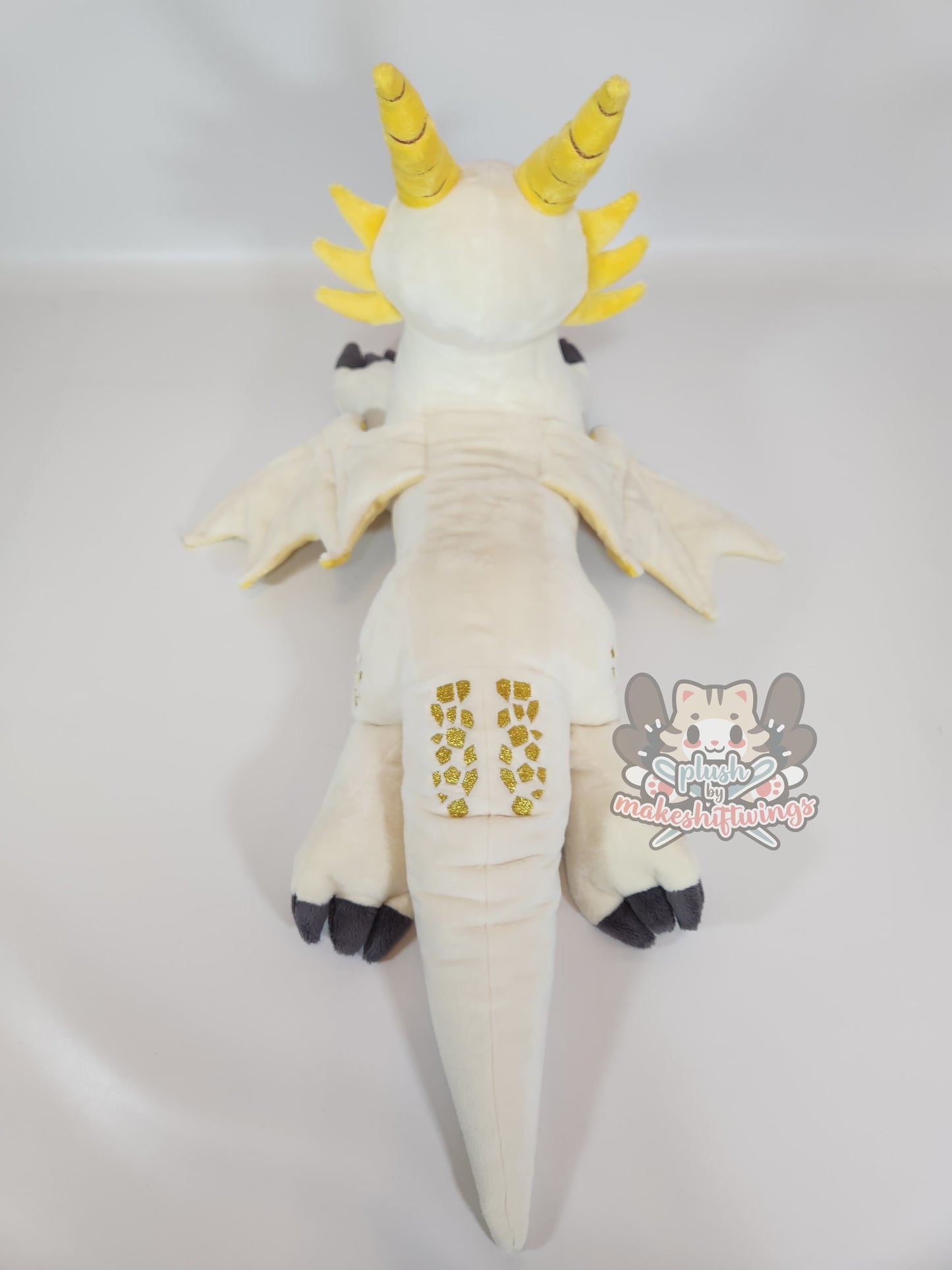 SEWING PATTERN - 2+ ft. Floppy Dragon Plush