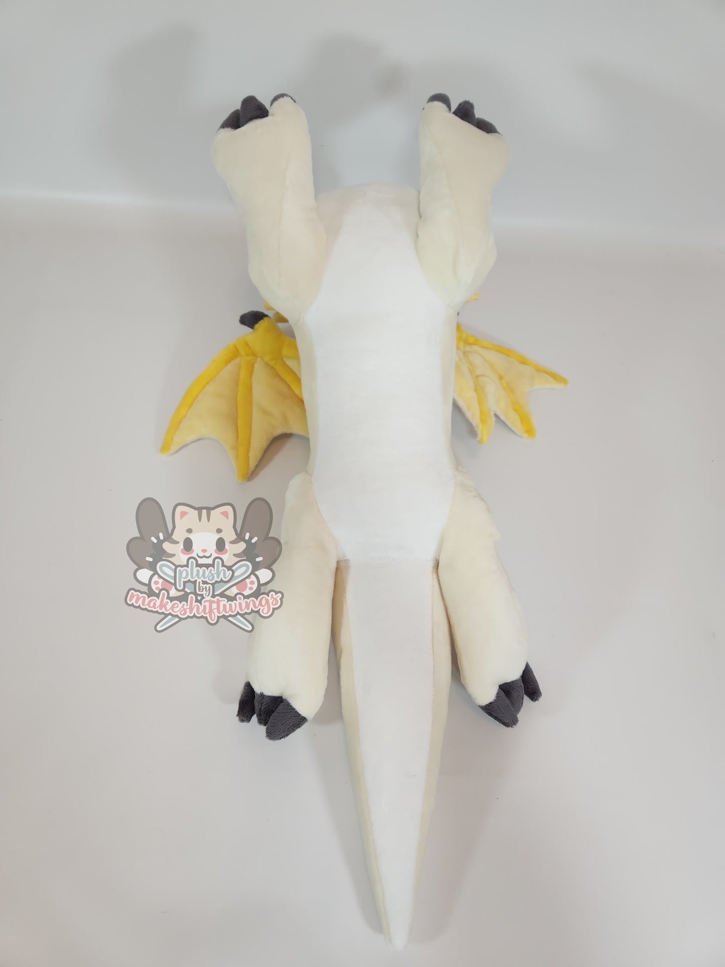 SEWING PATTERN - 2+ ft. Floppy Dragon Plush