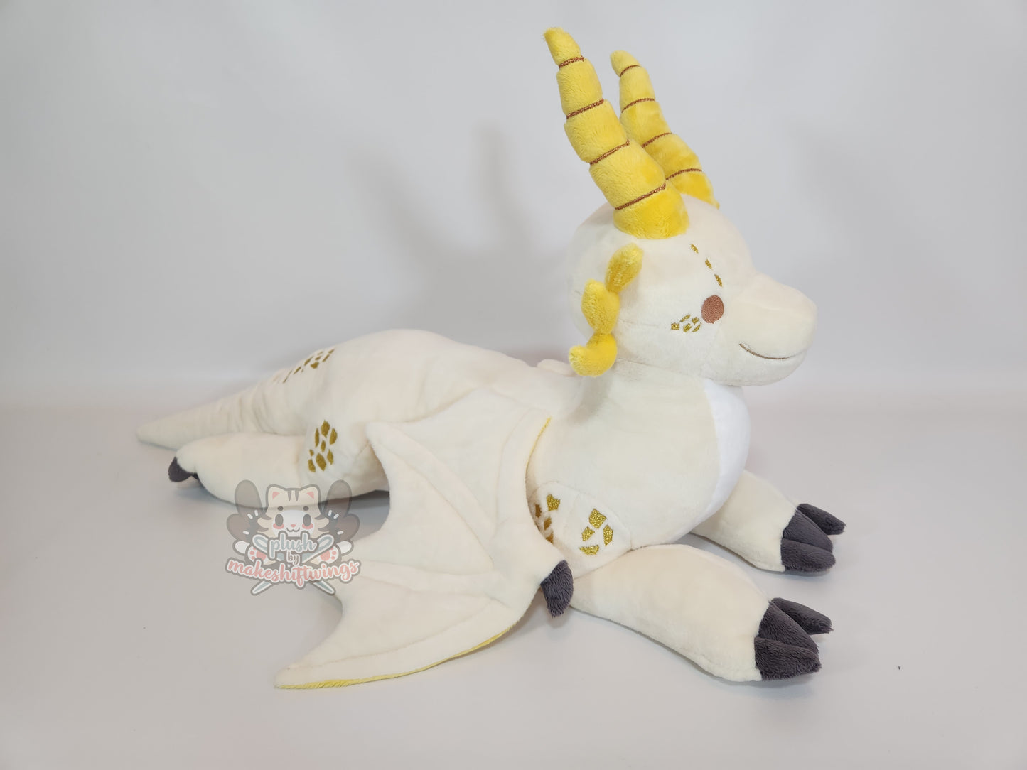 SEWING PATTERN - 2+ ft. Floppy Dragon Plush