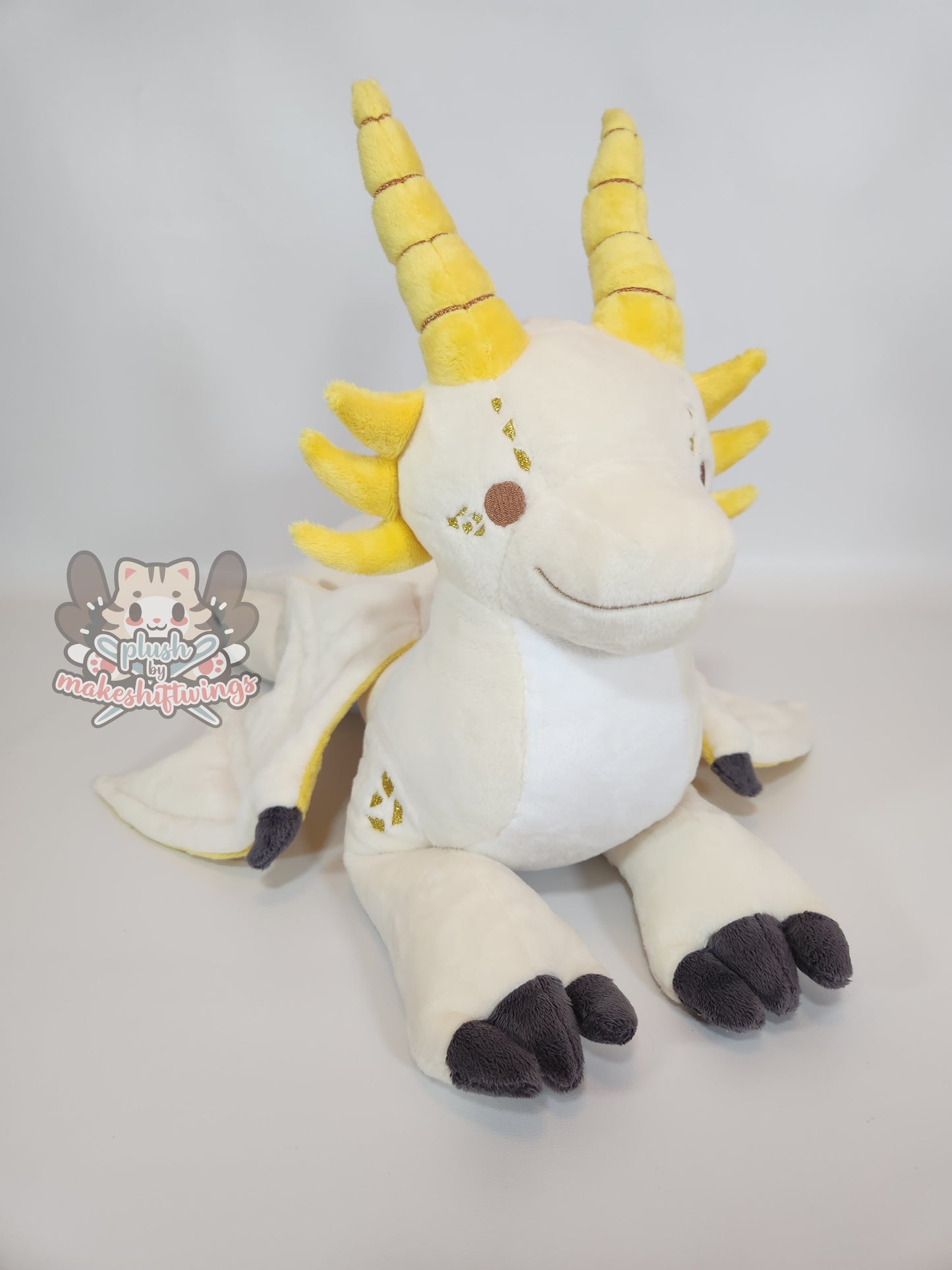 SEWING PATTERN - 2+ ft. Floppy Dragon Plush