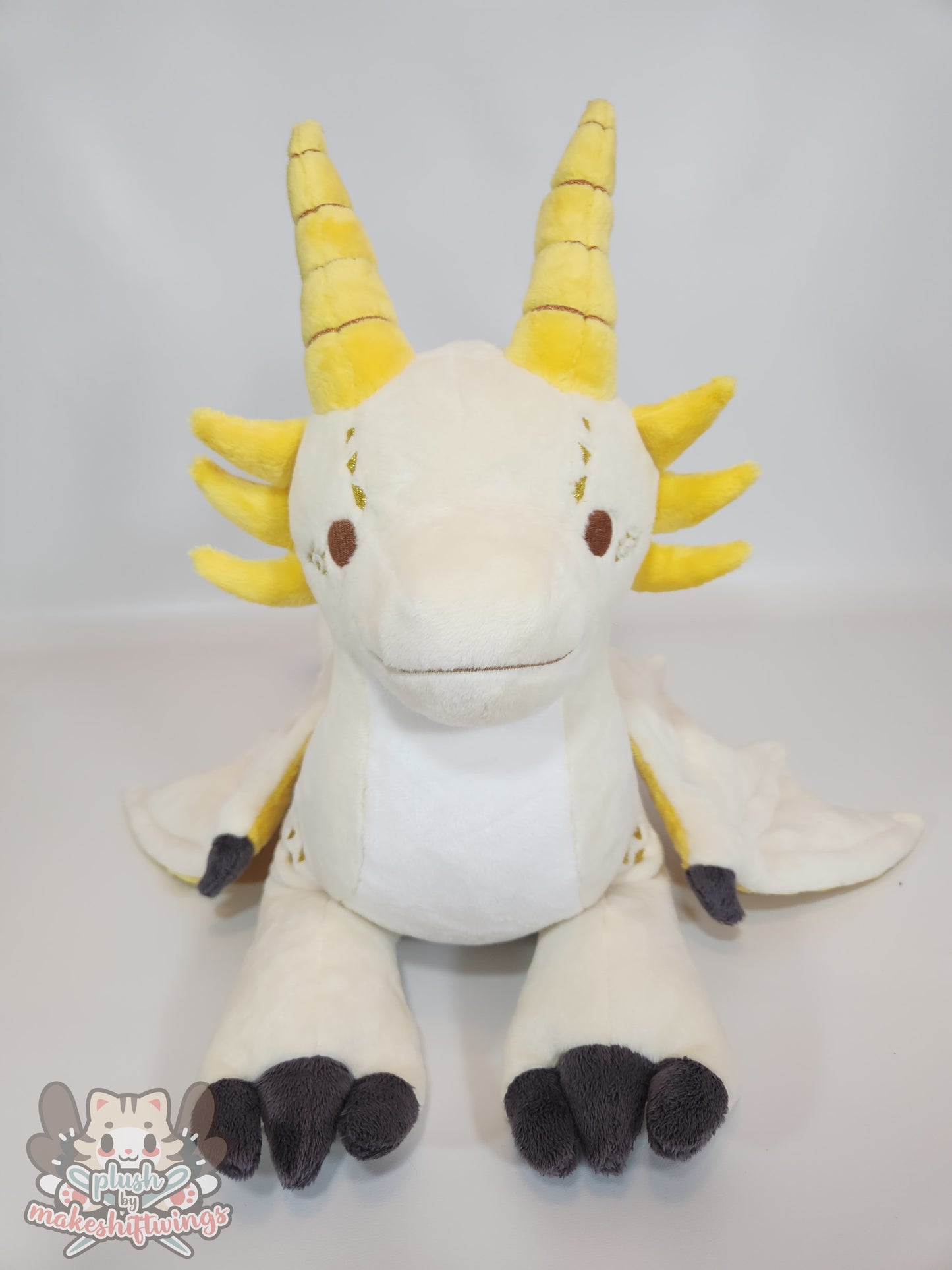 SEWING PATTERN - 2+ ft. Floppy Dragon Plush