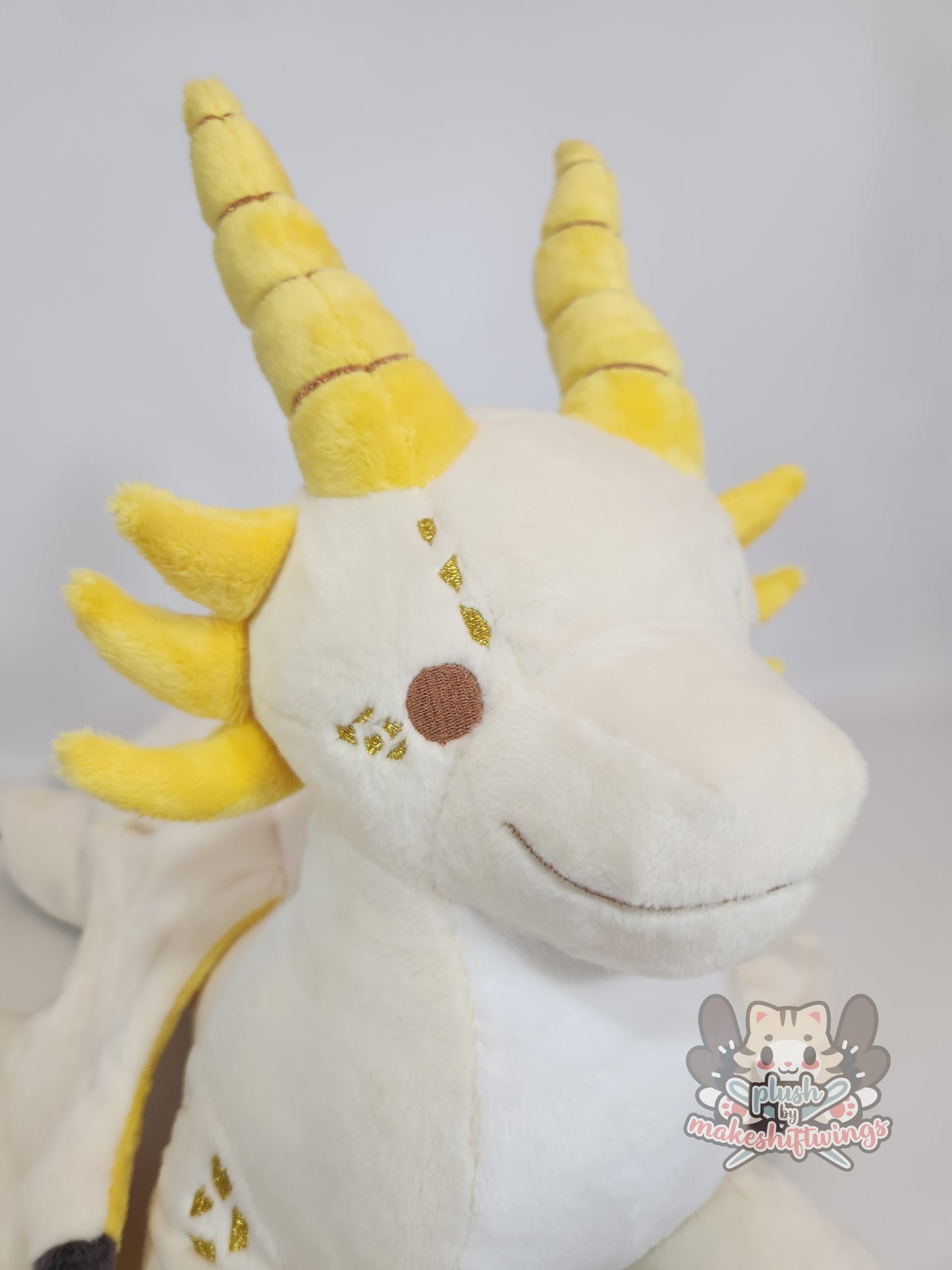 SEWING PATTERN - 2+ ft. Floppy Dragon Plush