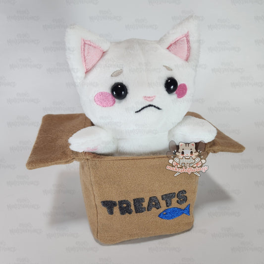 Cat in a Box (White Treats)