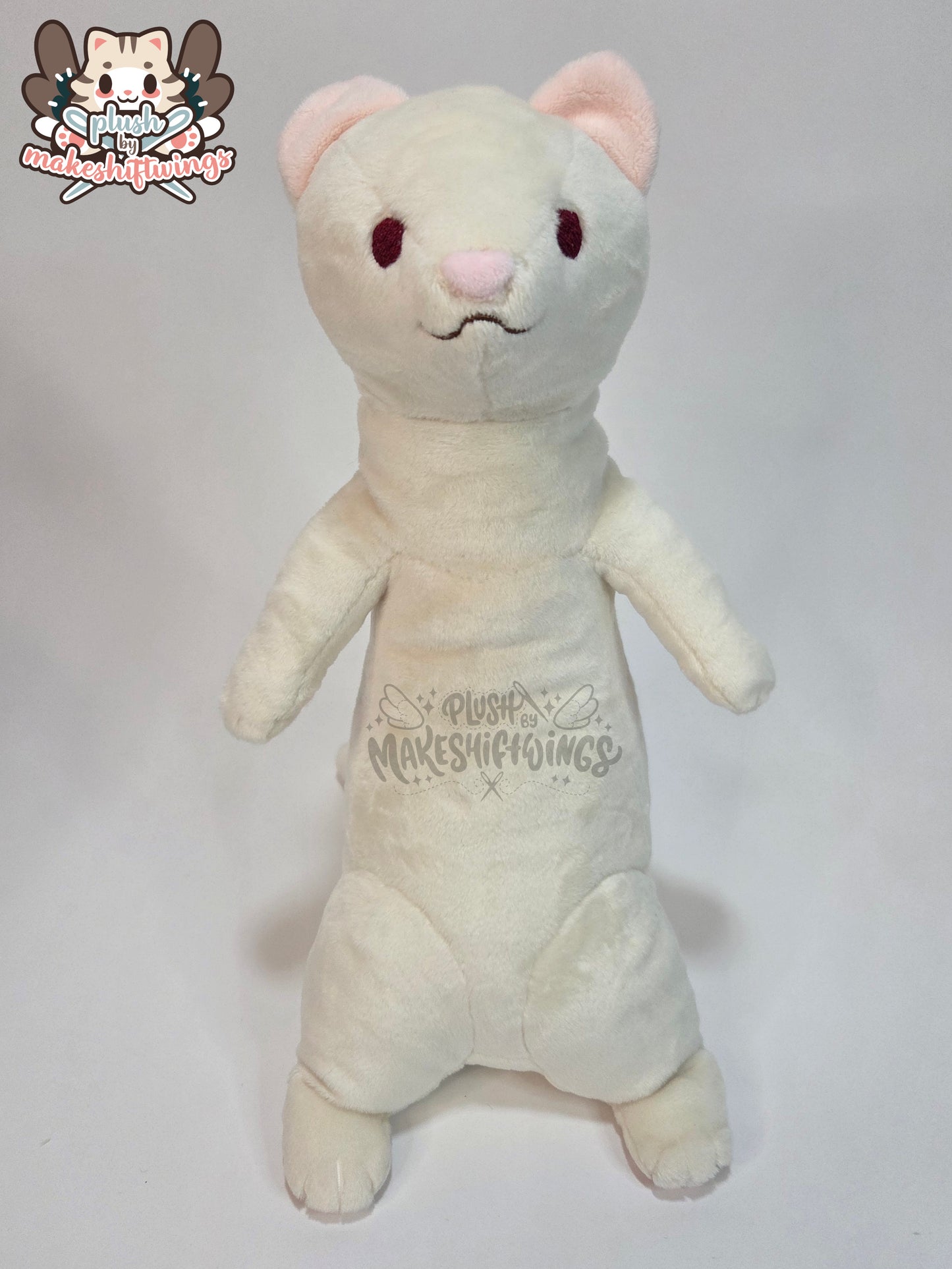 Halloween clown ferret plush