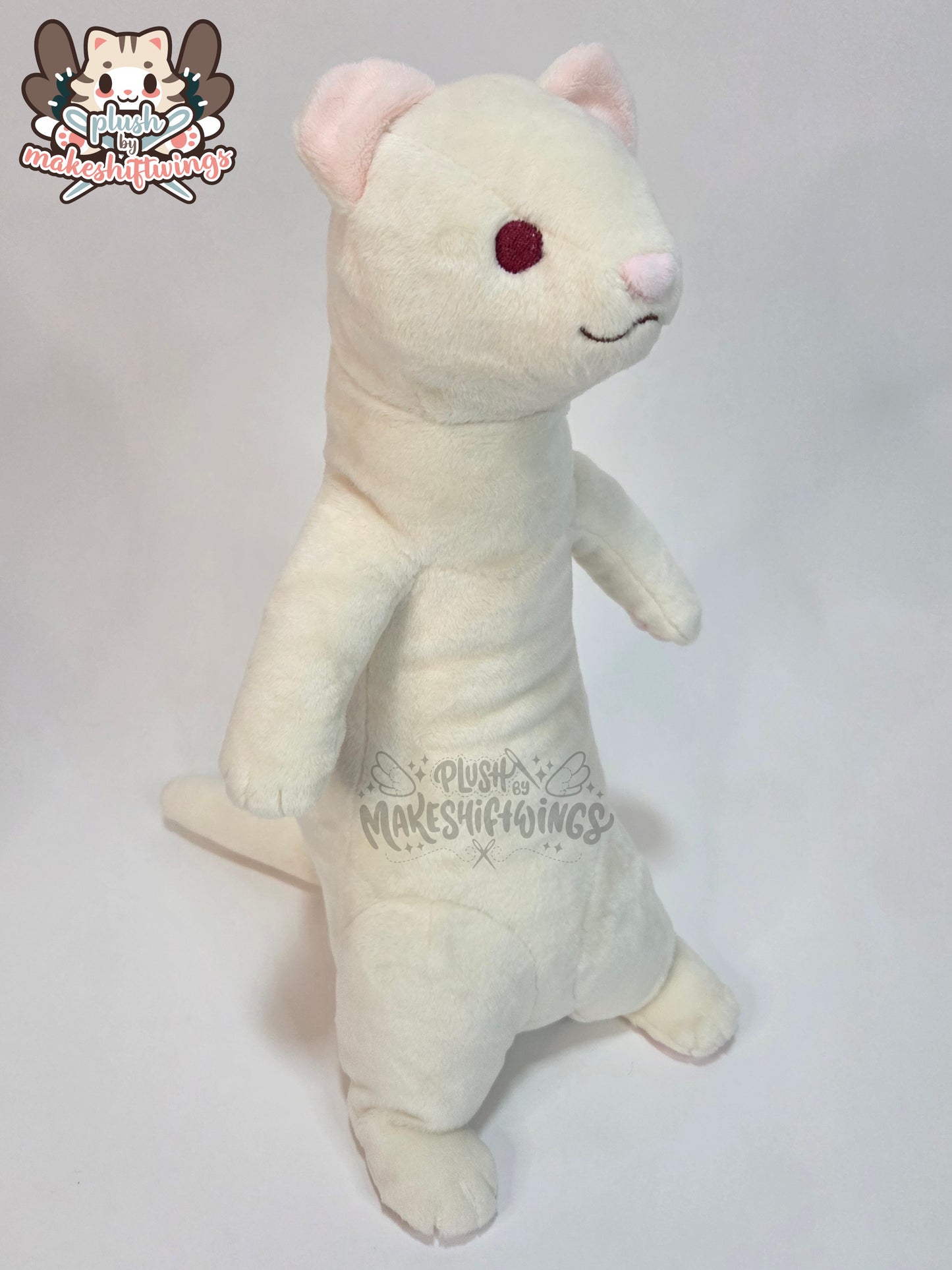 Halloween clown ferret plush