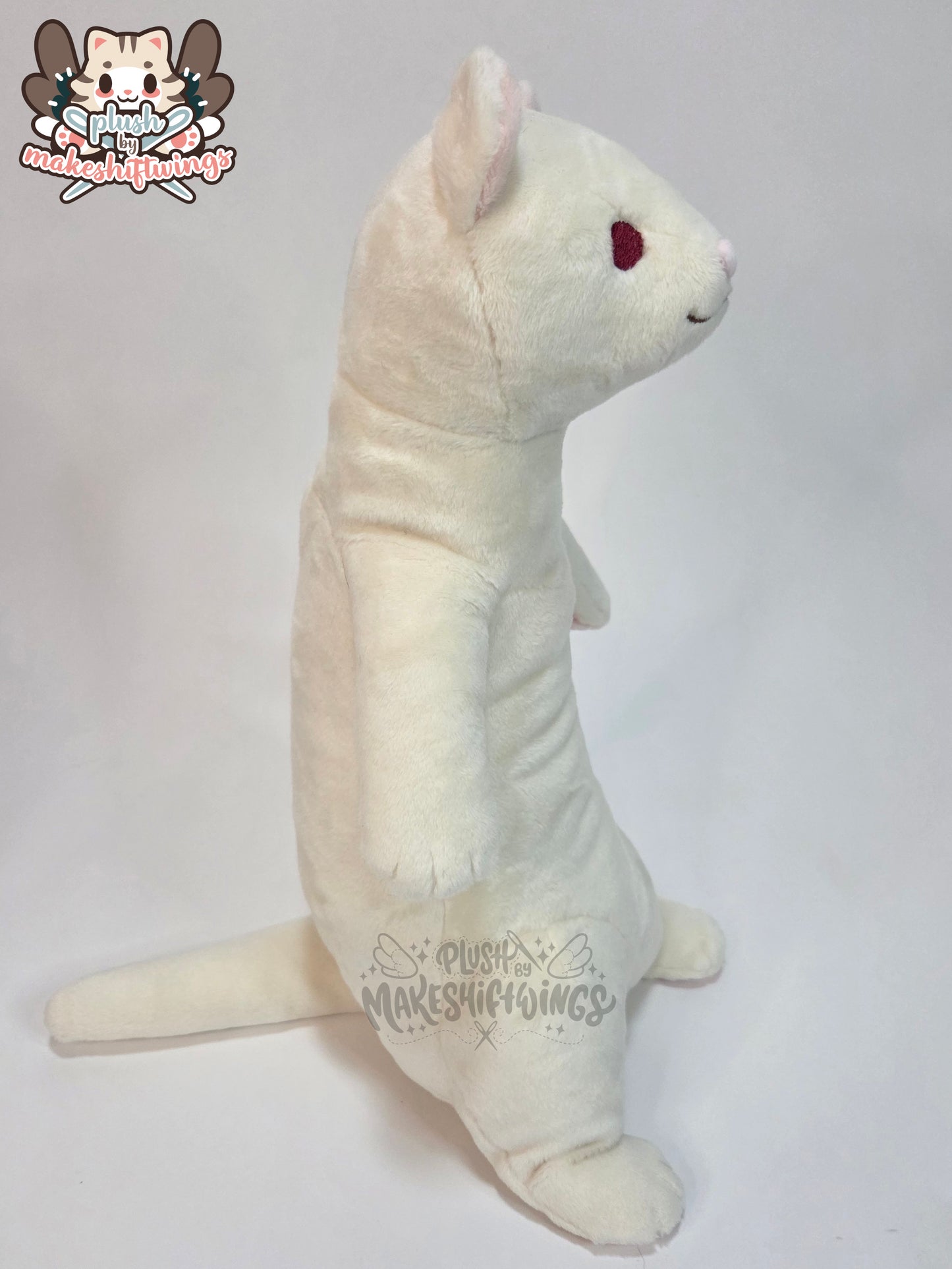 Halloween clown ferret plush