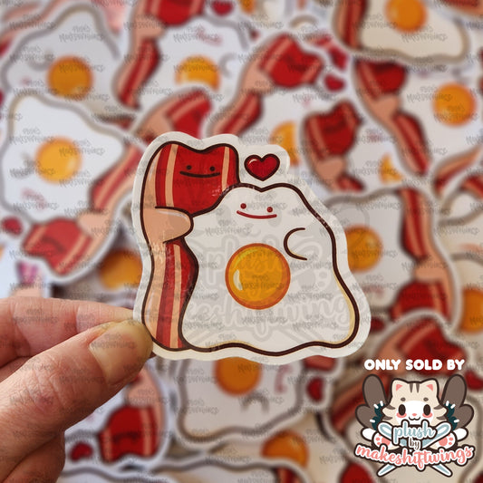 Bacon & Egg Vinyl Sticker