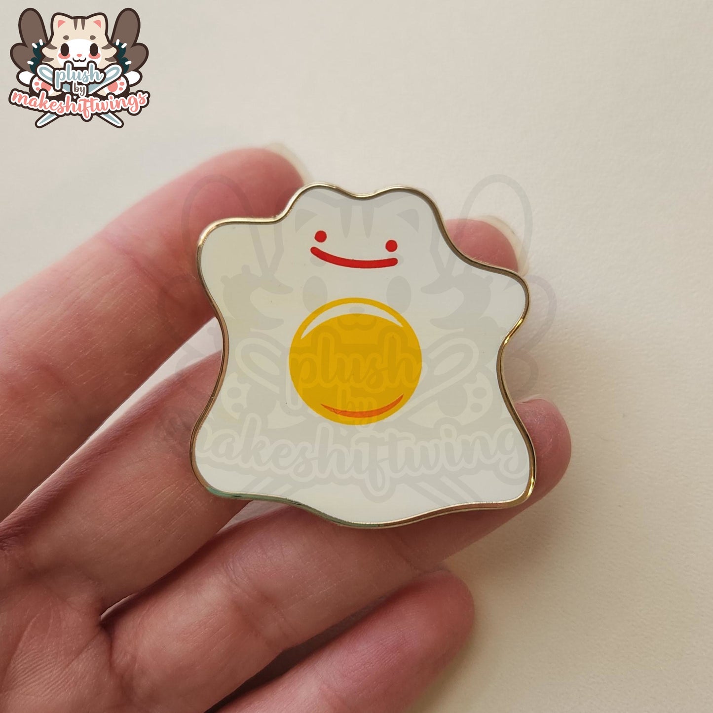 Egg Hard Enamel Pin